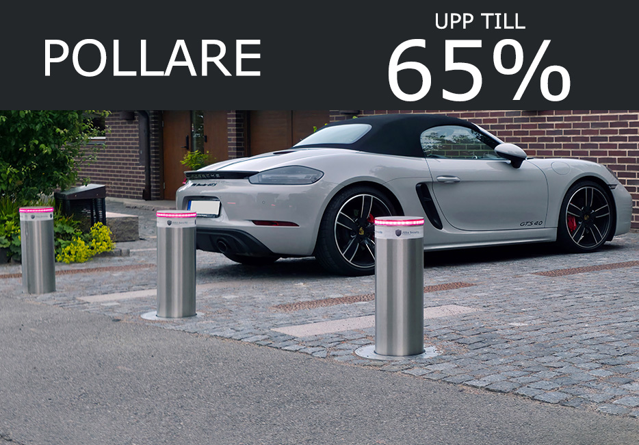 JISA Security - Osynligt skydd med hydauliska pollare