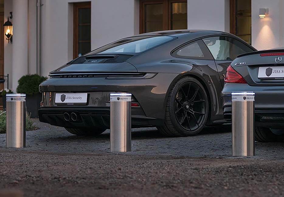 JISA Security - Osynligt skydd med hydauliska pollare